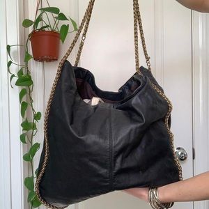 LEATHER TOTE BAG